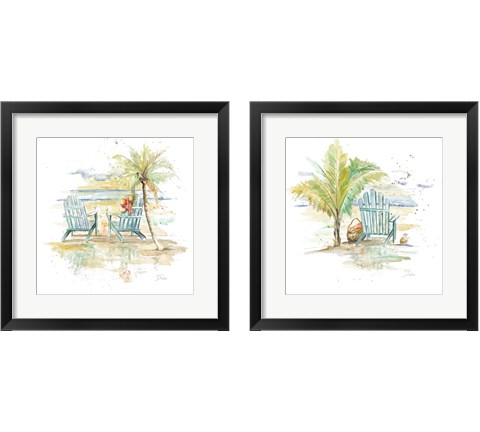 Happy Place 2 Piece Framed Art Print Set by Patricia Pinto