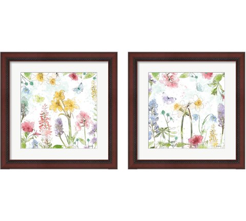 Spring Splash 2 Piece Framed Art Print Set by Katie Pertiet