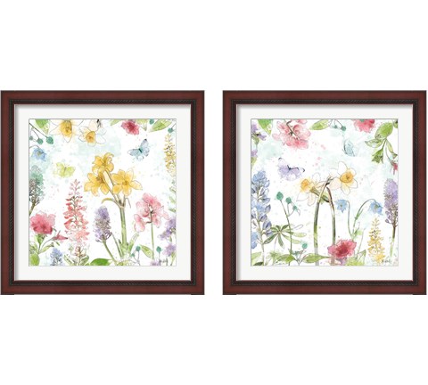 Spring Splash 2 Piece Framed Art Print Set by Katie Pertiet