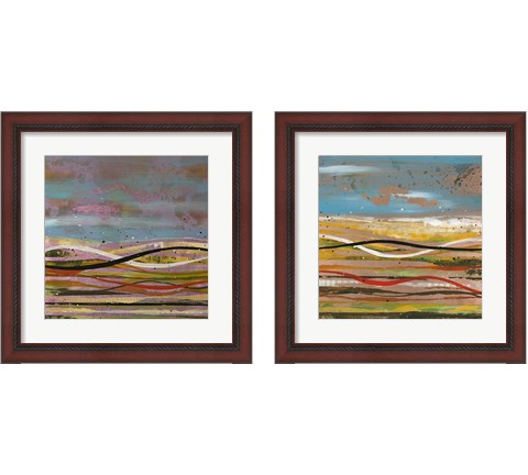 High Plains 2 Piece Framed Art Print Set by Scott Hile