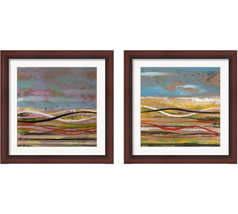 High Plains 2 Piece Framed Art Print Set by Scott Hile