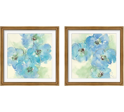 Japanese Quince 2 Piece Framed Art Print Set by Chris Paschke