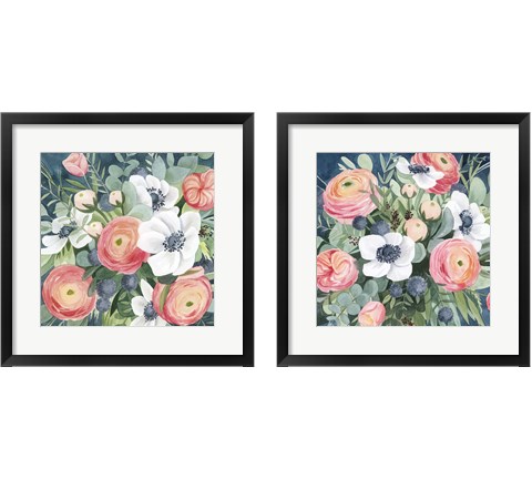 Bewitching Bouquet 2 Piece Framed Art Print Set by Grace Popp