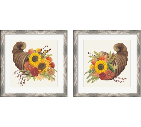 Colorful Cornucopia 2 Piece Framed Art Print Set by Grace Popp