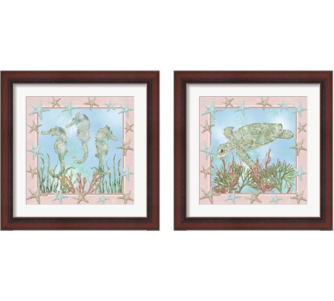 Coastal Life 2 Piece Framed Art Print Set by Jade Reynolds