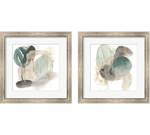 Cactus Gesture 2 Piece Framed Art Print Set by June Erica Vess