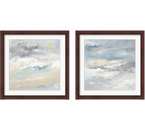 Sea Meets Sky 2 Piece Framed Art Print Set by Lanie Loreth