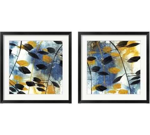 Autumn Leaves 2 Piece Framed Art Print Set by Dan Meneely