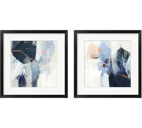 Luz 2 Piece Framed Art Print Set by Victoria Borges