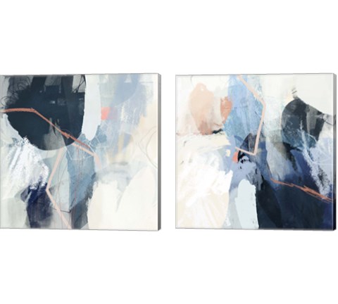 Luz 2 Piece Canvas Print Set by Victoria Borges