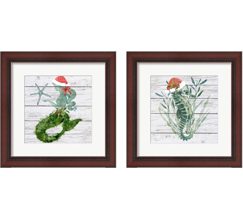 Tis the Seasun 2 Piece Framed Art Print Set by Jennifer Parker