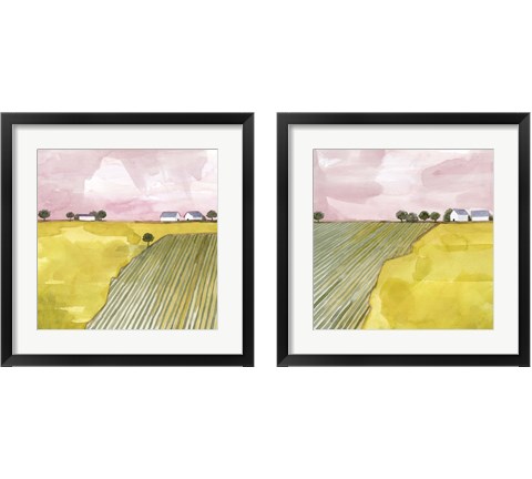 Blush Hour 2 Piece Framed Art Print Set by Grace Popp