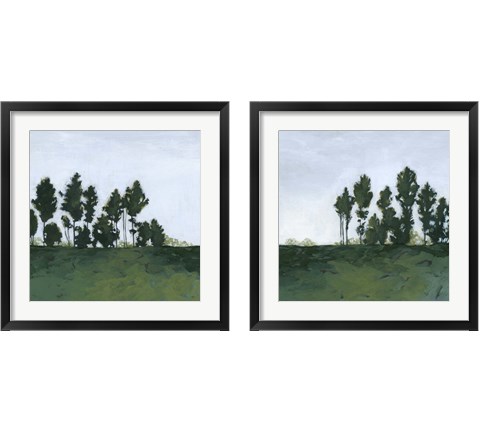 Northern Coppice 2 Piece Framed Art Print Set by Grace Popp