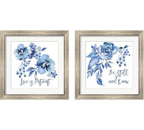 Delft Delight 2 Piece Framed Art Print Set by Kristy Rice