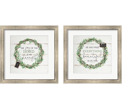 He Has Made Everything Beautiful 2 Piece Framed Art Print Set by Jennifer Pugh