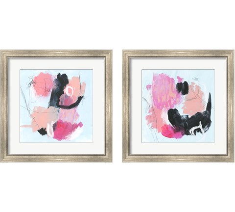 Sugar Rush 2 Piece Framed Art Print Set by Jennifer Parker