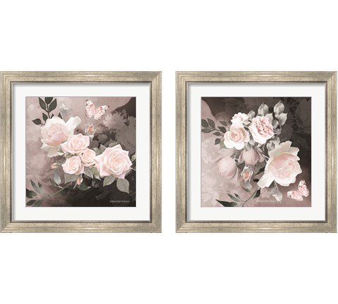 Noir Roses 2 Piece Framed Art Print Set by Bluebird Barn