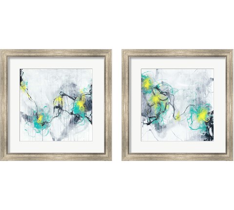 Catalyst Stage 2 Piece Framed Art Print Set by Romeo Zivoin