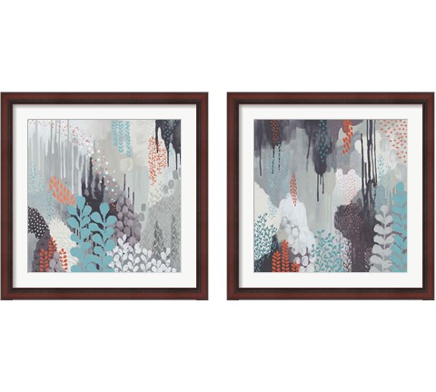 Gray Forest 2 Piece Framed Art Print Set by Kathy Ferguson