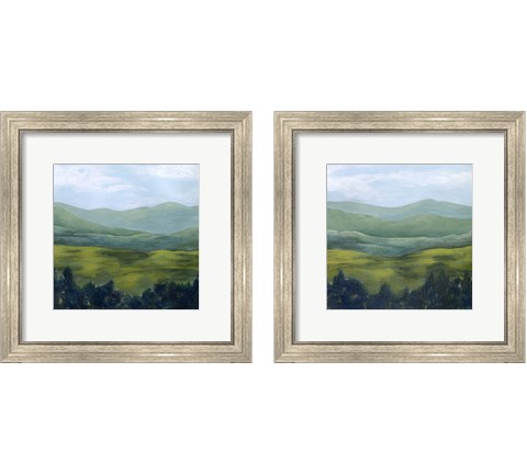 Open Valley 2 Piece Framed Art Print Set by Grace Popp