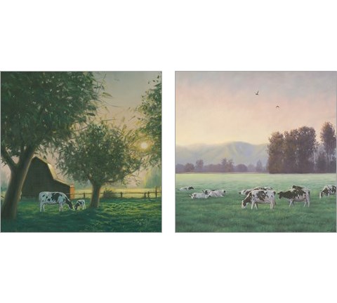 Farm Life 2 Piece Art Print Set by James Wiens