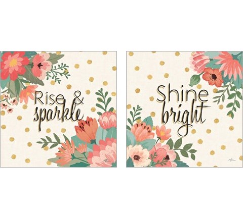 Gorgeous  2 Piece Art Print Set by Janelle Penner
