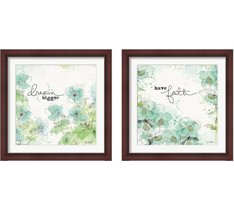 Dream and Faith 2 Piece Framed Art Print Set by Katie Pertiet