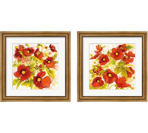 Wild Meadow 2 Piece Framed Art Print Set by Shirley Novak