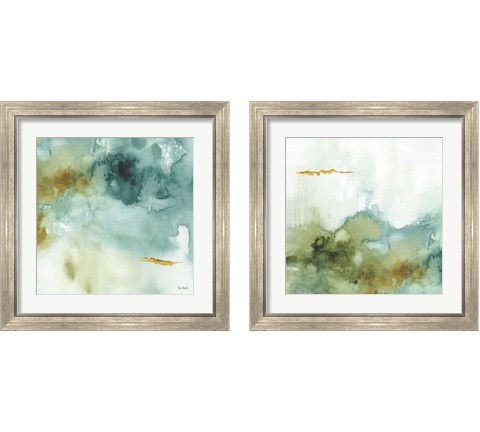 My Greenhouse Abstract 2 Piece Framed Art Print Set by Lisa Audit