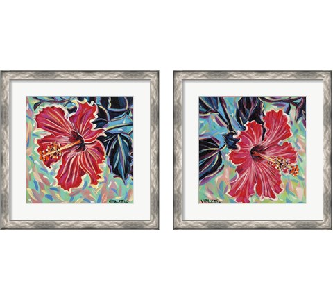 Hawaiian Beauty 2 Piece Framed Art Print Set by Carolee Vitaletti