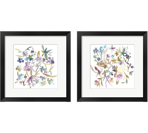 Concord Florals 2 Piece Framed Art Print Set by Chariklia Zarris