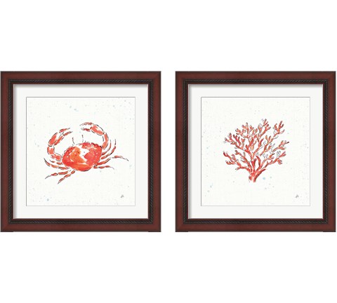 Maritime  2 Piece Framed Art Print Set by Daphne Brissonnet