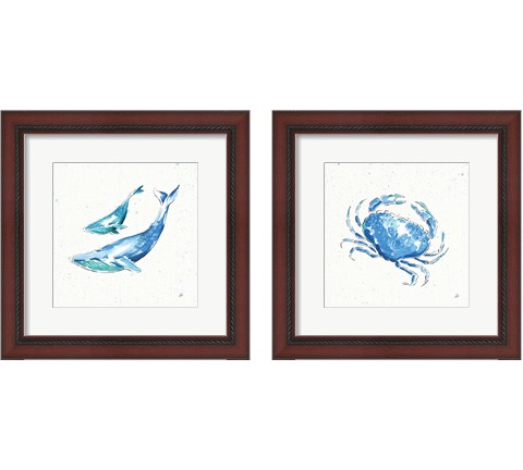 Maritime  2 Piece Framed Art Print Set by Daphne Brissonnet