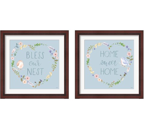 Spring Sentiments 2 Piece Framed Art Print Set by Jenaya Jackson