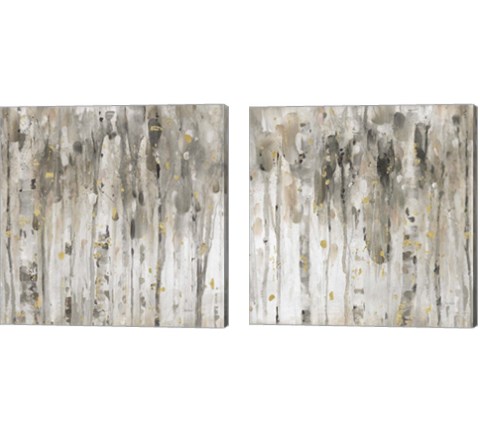 The Forest Neutral 2 Piece Canvas Print Set by Lisa Audit