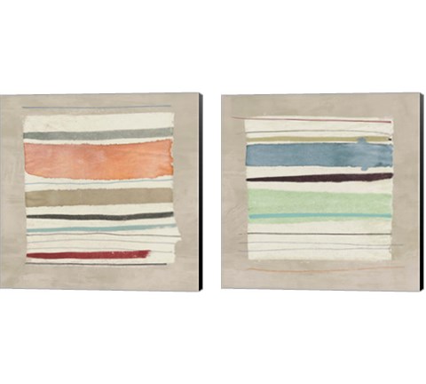 Washed Away 2 Piece Canvas Print Set by Viola Bertel