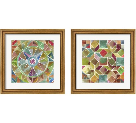 Tessellation  2 Piece Framed Art Print Set by Aimee Wilson