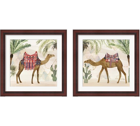 Meet me in Marrakech 2 Piece Framed Art Print Set by Victoria Borges