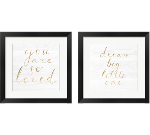 Sweet Dreams 2 Piece Framed Art Print Set by Victoria Borges