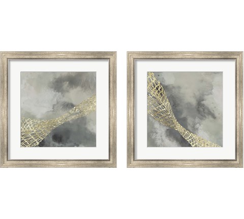 Cloud Matrix 2 Piece Framed Art Print Set by Jennifer Goldberger