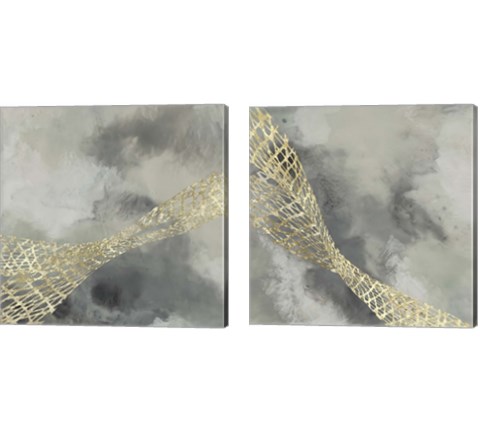 Cloud Matrix 2 Piece Canvas Print Set by Jennifer Goldberger