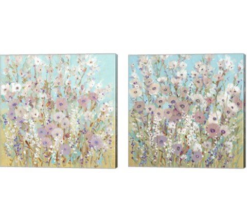 Mixed Flowers 2 Piece Canvas Print Set by Timothy O'Toole