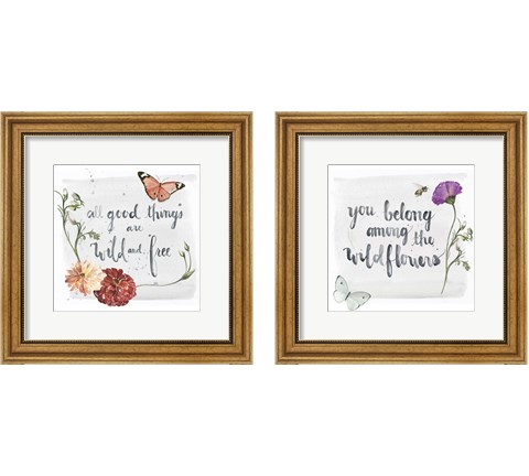 Summer Free 2 Piece Framed Art Print Set by Jennifer Parker