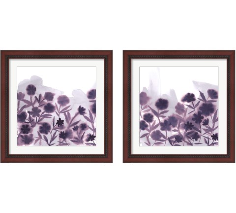 Ultra Violets 2 Piece Framed Art Print Set by Grace Popp