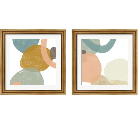 Platelet  2 Piece Framed Art Print Set by June Erica Vess