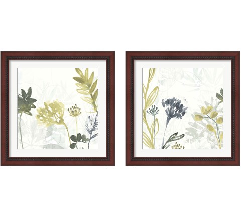 Tropical Stems 2 Piece Framed Art Print Set by June Erica Vess