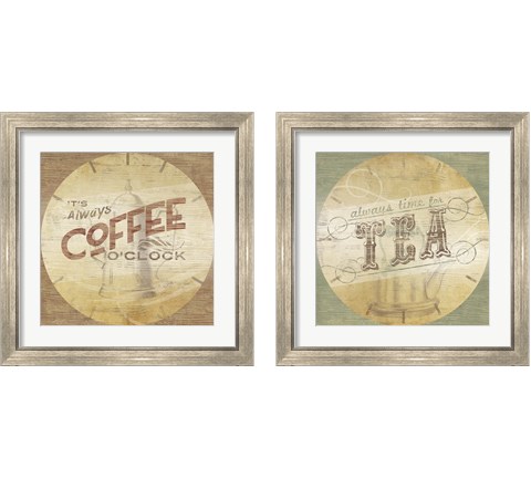 Beverage O'Clock 2 Piece Framed Art Print Set by June Erica Vess