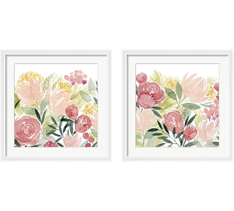 Sunkissed Posies 2 Piece Framed Art Print Set by Grace Popp