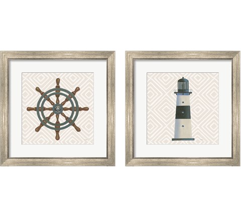 A Day at Sea 2 Piece Framed Art Print Set by James Wiens