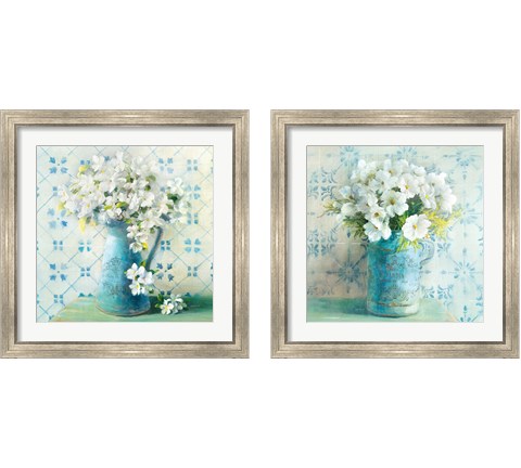 May Blossoms 2 Piece Framed Art Print Set by Danhui Nai